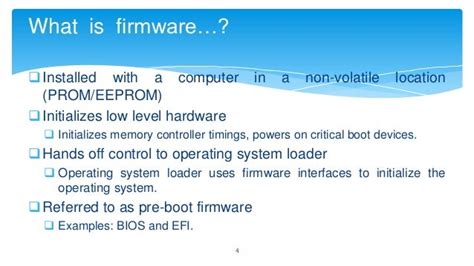 unified extensible firmware interface uefi