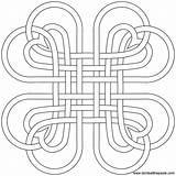 Coloring Heart Knot Celtic Pattern Color Patterns Print Designs Large Embroidery Pages Colouring Adult Donteatthepaste Quilting Transparent Version Paste Eat sketch template
