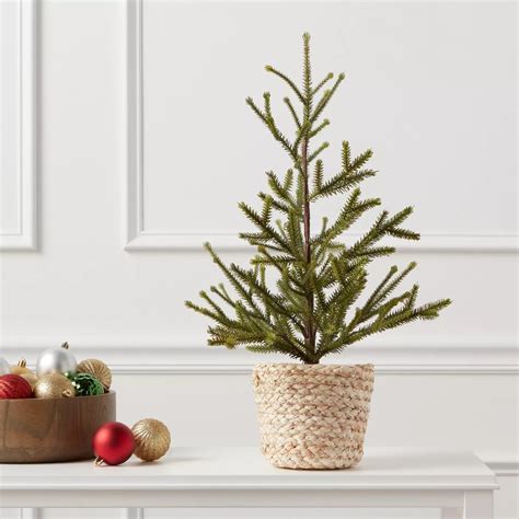 artificial sparse tree  target christmas decorations  popsugar home uk photo