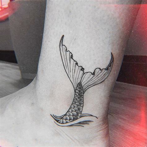 Mermaid Tail Tattoo Infinity Tattoo Tatoos Random Tattoos Easy