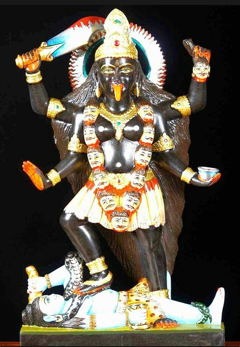 Jai Maa Kali Kali Mantra Kali Statue Kali Shiva