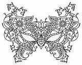 Coloring Mask Pages Masquerade Nature Designs Embroidery Printable Urban Urbanthreads Color Hand Print Patterns Getcolorings Mardi Gras Drawing sketch template