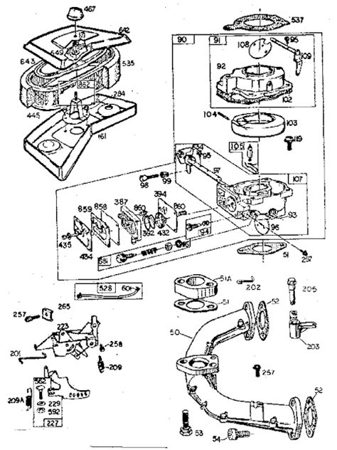 briggs stratton  hp vanguard parts diagram automobile components parts