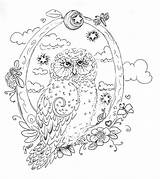 Coloring Owl Pages Owls Adults Printable Detailed Adult Colouring Kids Sheets Color Print Getdrawings Bestcoloringpagesforkids Getcolorings Gaea sketch template