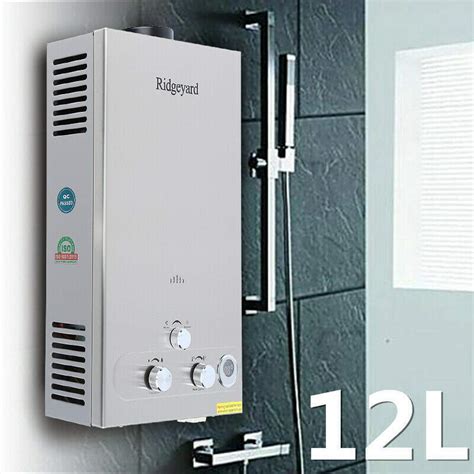 ridgeyard  lpg gas hot water heater propane tankless instant boiler home appliances