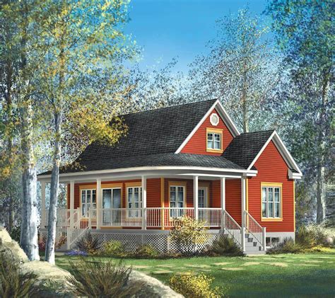 cute country cottage pm architectural designs house plans