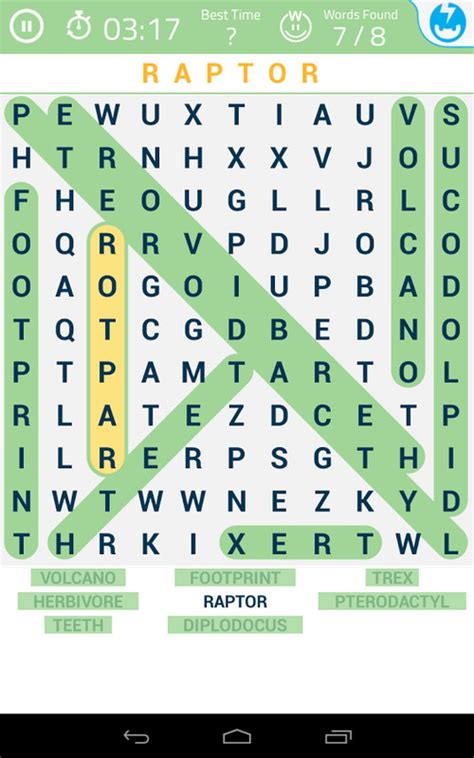 word search puzzles  android game     word