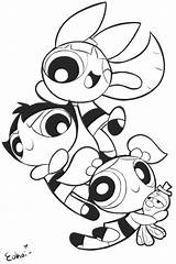 Ppg Coloring Pages Rrb Template Old Deviantart Sketch sketch template