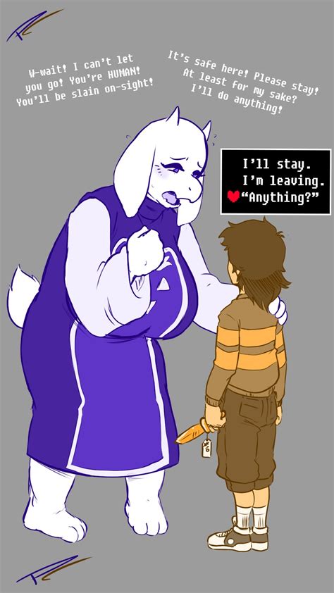 Rule 34 2d Anthro Begging English Text Fakeryway Female Frisk Male