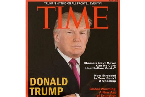 trump had a fake time cover of himself in his golf clubs and twitter is