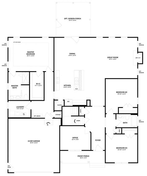 richmond  home floorplans