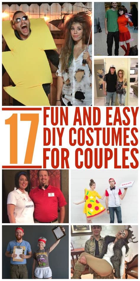 17 Diy Easy Couples Costumes For A Screaming Good Time Diy Couples