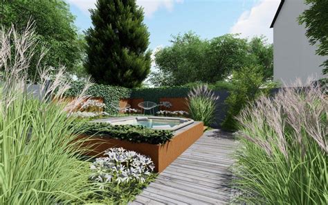 etude de jardin  strasbourg spa terrasses brise vues eden design