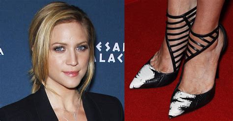 brittany snow oozes sex appeal in tamara mellon pumps at