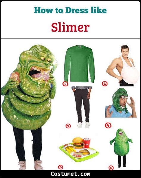 ghostbuster s slimer costume for cosplay and halloween