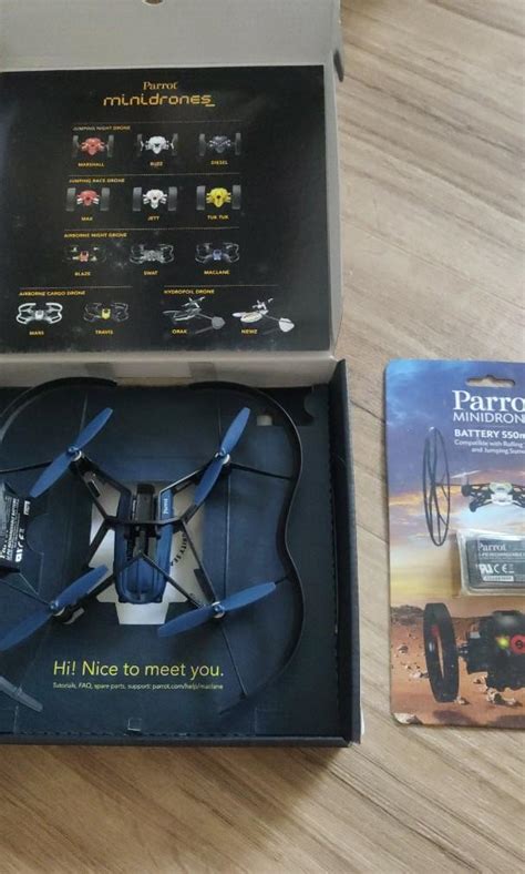 parrot minidrones maclane airborne night drone photography drones  carousell