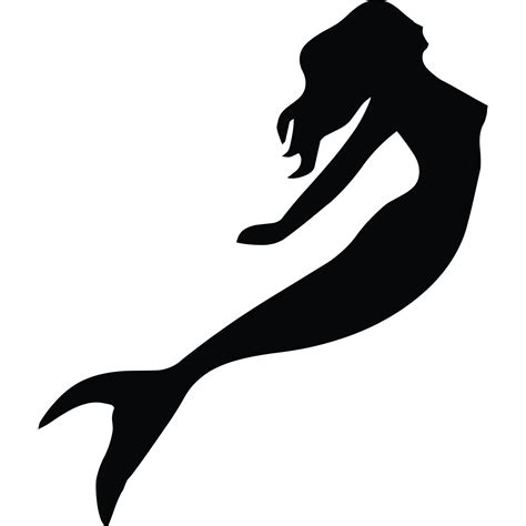 mermaid silhouette wall sticker decal world  wall stickers