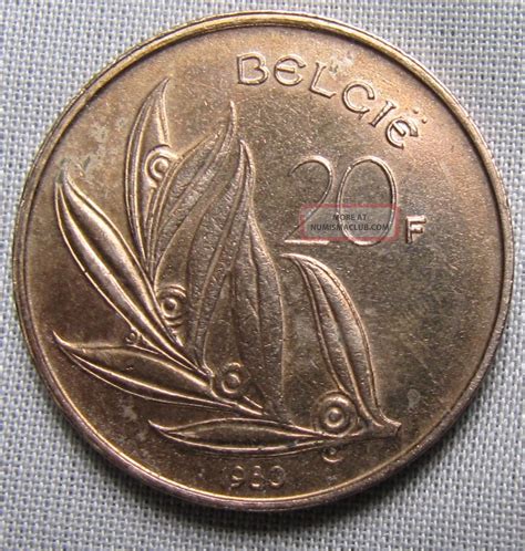 belgium   francs  frank belgie