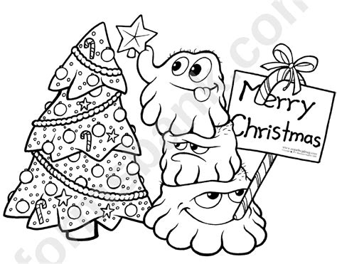 merry christmas coloring sheet printable