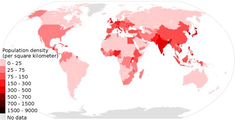 list  countries  dependencies  population density wikipedia