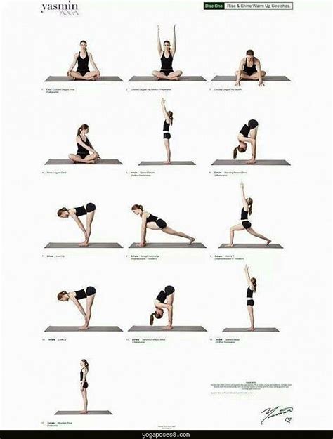 warm  yoga poses