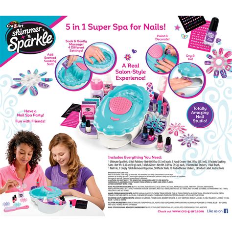 buy shimmer  sparkle  real ultimate nail spa    nail studio