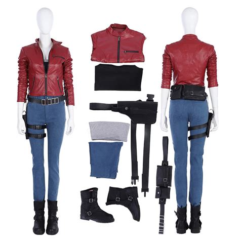 Claire Redfield Cosplay Costume Resident Evil 2 Remake