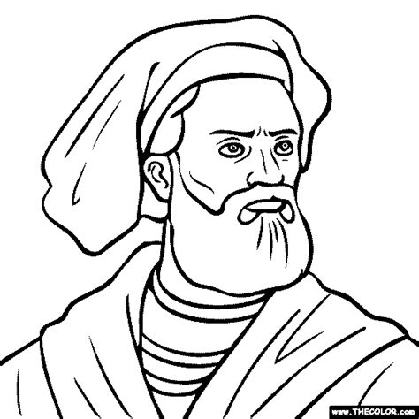 marco polo colouring pages marco polo famous historical figures