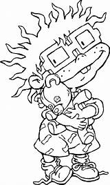Rugrats Coloring Pages Cartoon Kids Fun Kleurplaatjes Colouring Sheets Gif Color Characters Votes Besuchen sketch template
