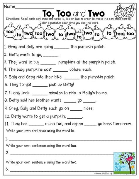 printable language arts worksheets shop   marketplace