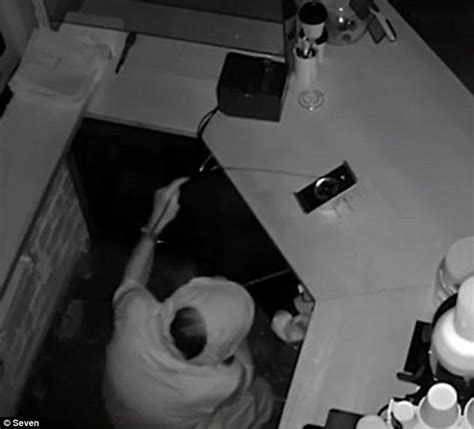 sydney thief breaks into cafe wearing underwear on head daily mail online