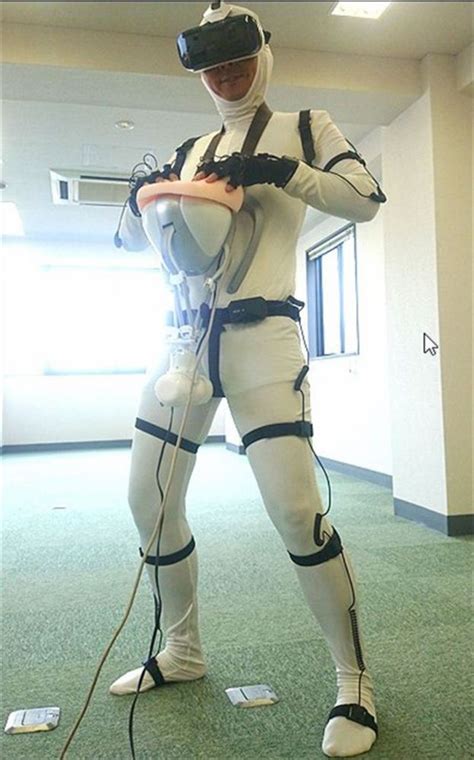 Virtual sex body suit