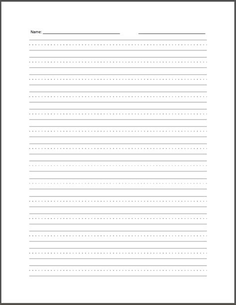 empty cursive practice page handwriting practice sheet