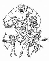 Avenger Stampare Assemble Atuttodonna Coloringpagesonly Hulk Matematicas Captain sketch template