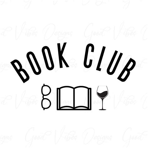 book club svg png  book club svg love  read etsy