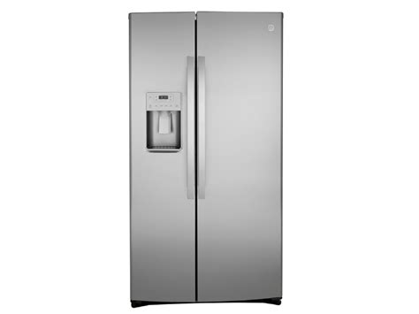 ge gssiynfs   cu ft side  side refrigerator  stainles