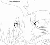 Naruto Sasuke Coloring Pages Vs Drawing Quality High Devientart Goku Coloringhome Getdrawings Library Clipart Popular sketch template