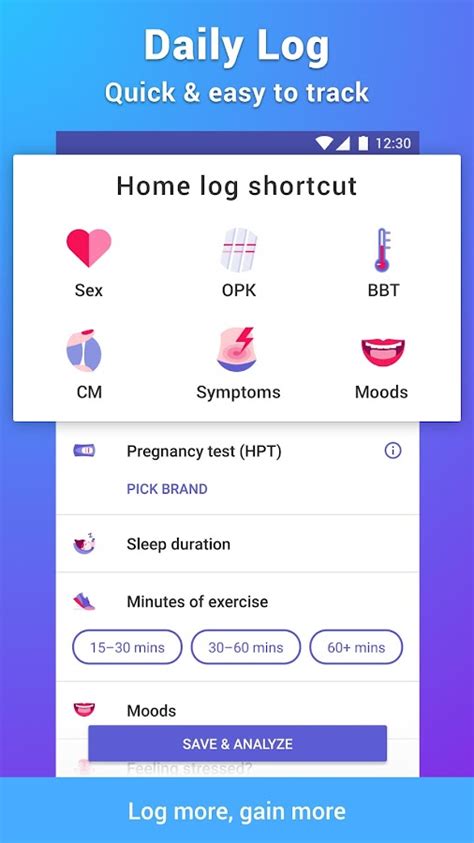 best ovulation tracker fertility calendar app glow android apps on