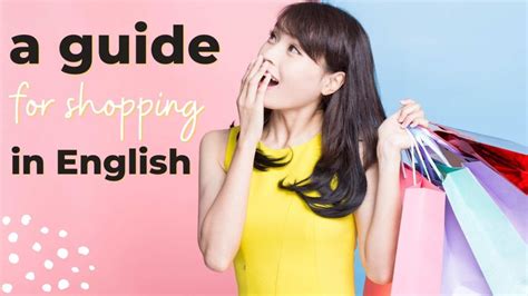 shopping vocabulary  english prepeng  english school