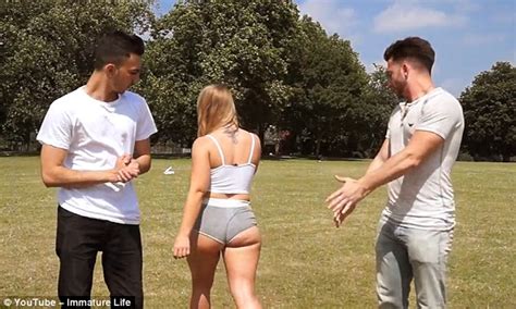 Youtube Woman Wears Tiny Shorts To Test Men’s Reactions To