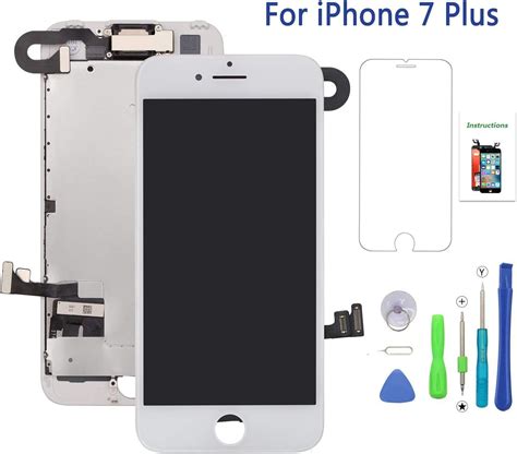 screen replacement  iphone   white touch screen display lcd digitizer assembly