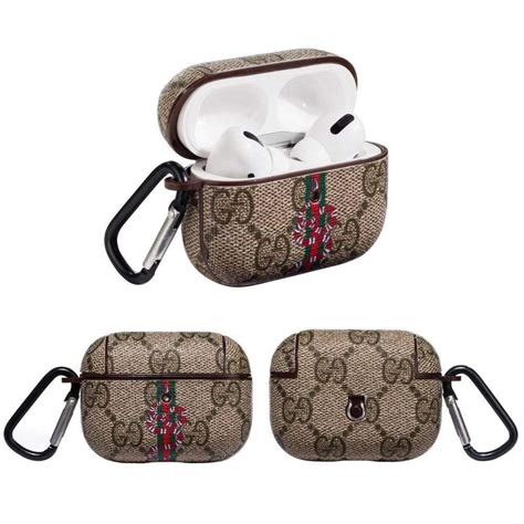 gucci airpods pro case leather fabric hypedeffect