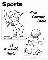 Sports Coloring Pages Printable Color Kids Sheets Sport Printables Baseball Colouring Activities Worksheets Classroom Book Raisingourkids Swimming Themed Learning Basketball sketch template