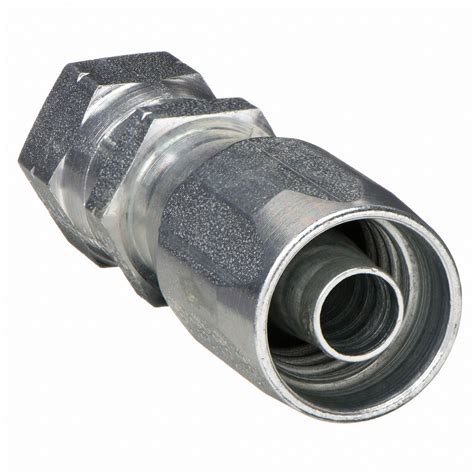 eaton aeroquip hydraulic hose fitting fitting material steel  steel fitting size