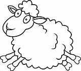 Sheep Coloring Cute Kids Pages Coloringbay sketch template