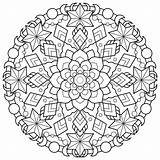 Mandala Esprit sketch template