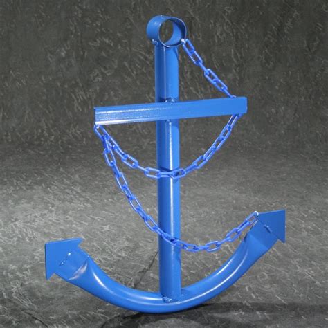 classic navy anchor  chain blue  nautical