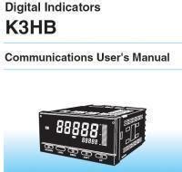 khb digital indicators communications users manual manuals forumsmrplccom