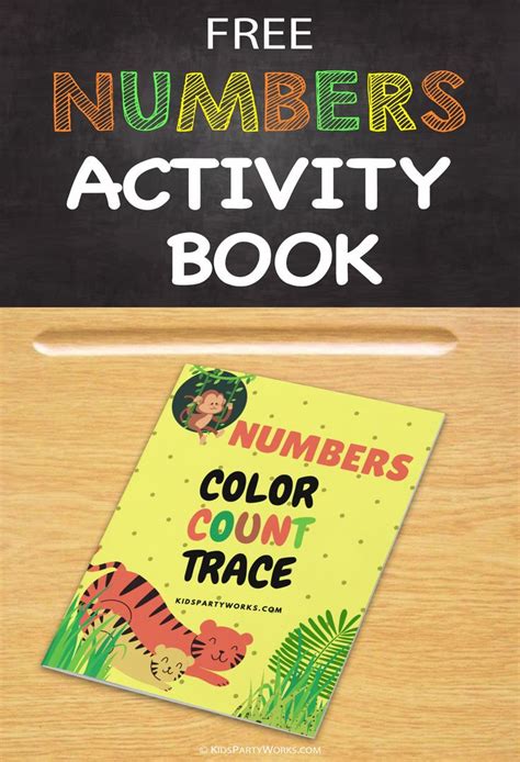 kids printable activity book  kidspartyworkscom printable
