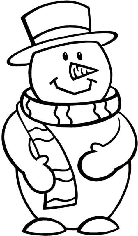 coloring page snowman full coloring pages winter snowman coloring